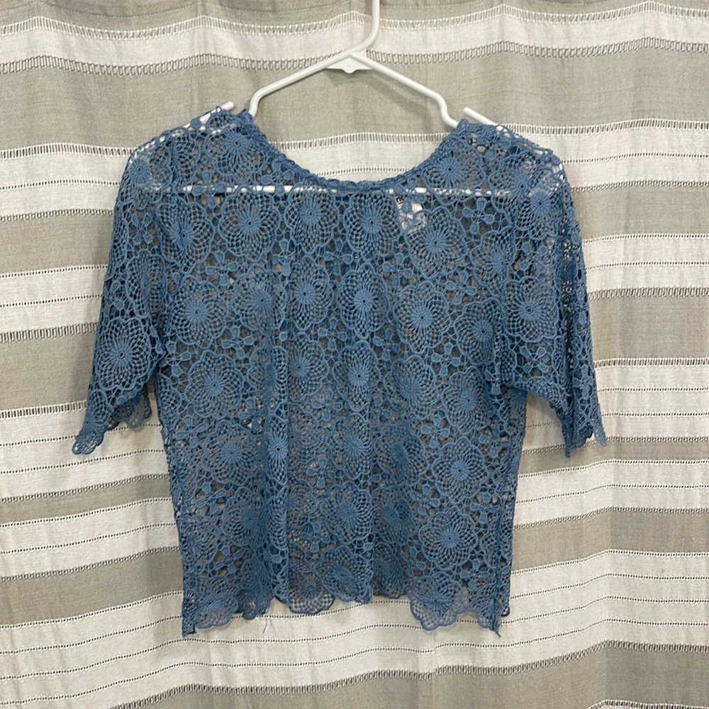 Crochet short sleeve